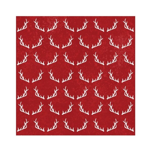 RIVERS EDGE Gift Wrap 30" x 118" Red Buffalo Plaid