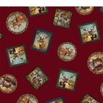 RIVERS EDGE Gift Wrap 30" x 118" Red Buffalo Plaid