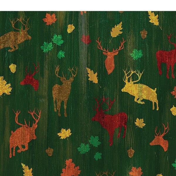 RIVERS EDGE Gift Wrap 30" x 118" Red Buffalo Plaid