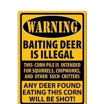 RIVERS EDGE Warning - Baiting Deer