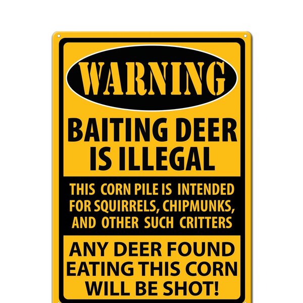 RIVERS EDGE Warning - Baiting Deer