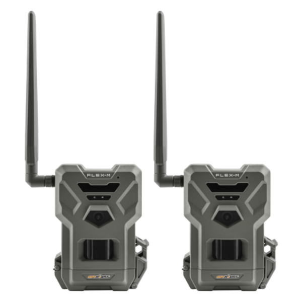 SPYPOINT FLEX-M CELLULAR TRAIL CAMERA TWIN PACK