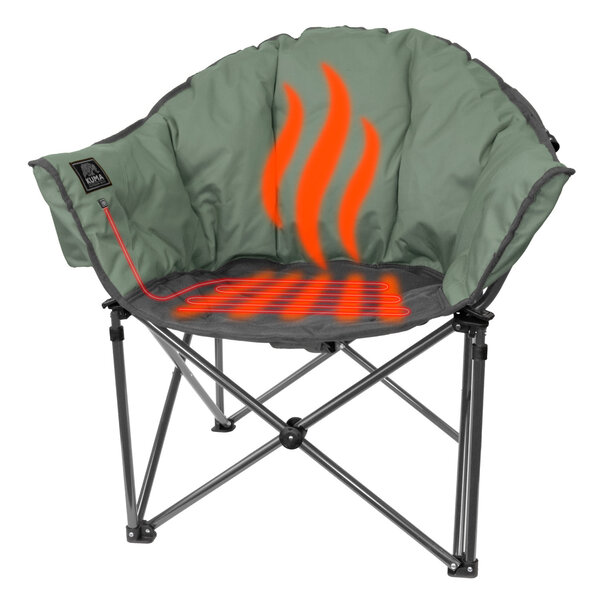 KUMA OUTDOOR GEAR LAZY BEAR HEATED CHAIR w/PowerBank & Bluetooth