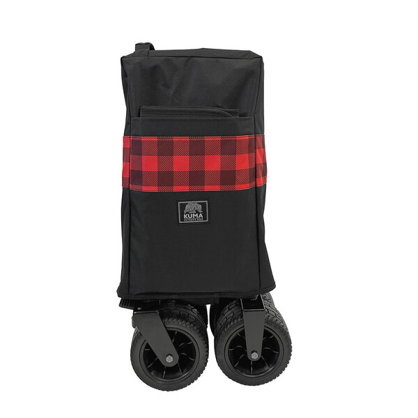 KUMA OUTDOOR GEAR KODIAK UTILITY CART Red/Black Plaid
