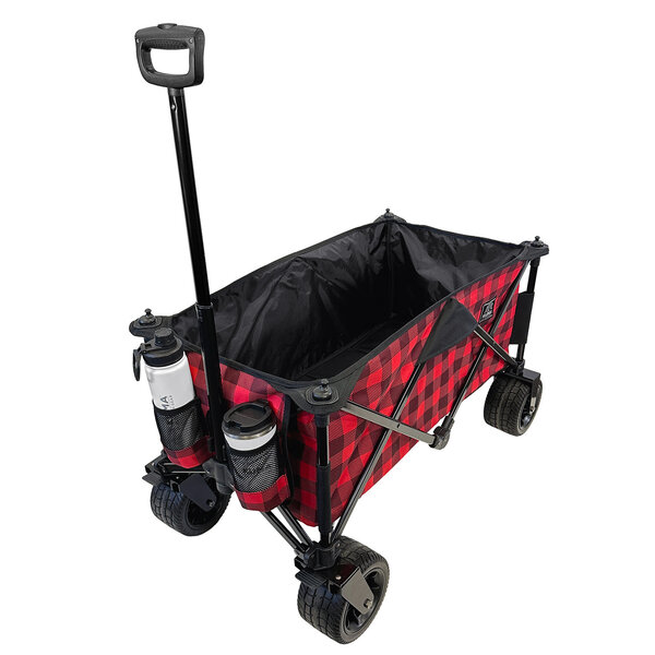 KUMA OUTDOOR GEAR KODIAK UTILITY CART Red/Black Plaid
