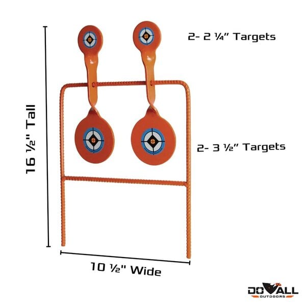 Do-All Outdoors .22 REBAR DOUBLE SPINNER