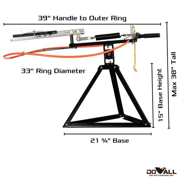 Do-All Outdoors CLAY HAWK FULL COCK SINGLE TRAP