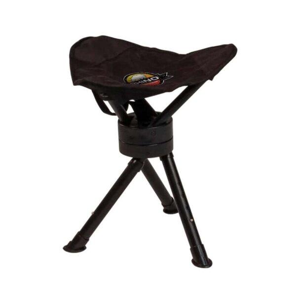 RHINO Three Legged Swivel Stool w/Adjustable Legs