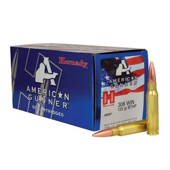 HORNADY 308 Win 155gr American Gunner BTHP 50ct