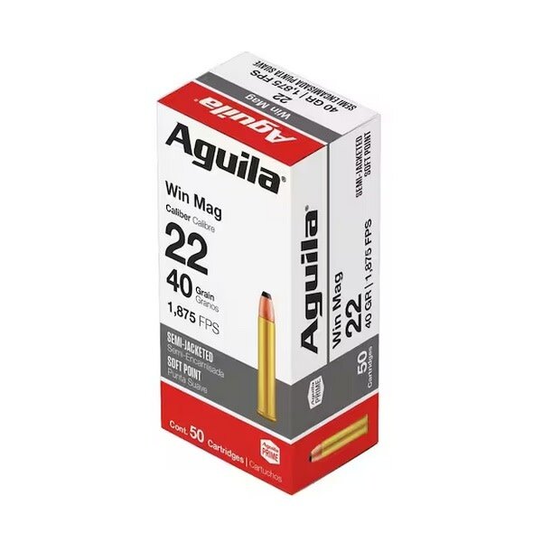AGUILA 22 WMR 40gr 50ct