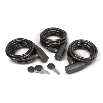 HUNTERS SPECIALTIES 6" Cable Lock with Key 3 Pack