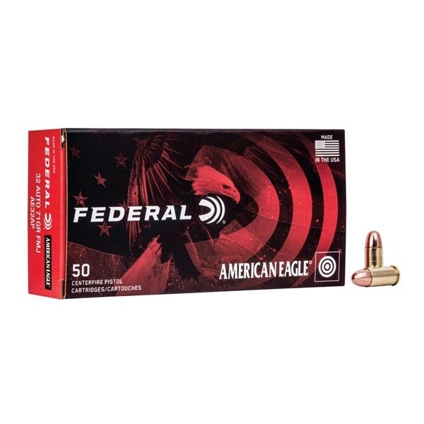FEDERAL 32 AUTO 71gr FMJ 50ct