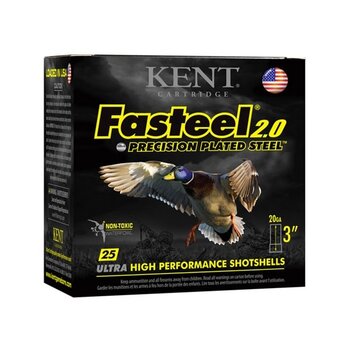 KENT 20ga 3" 7/8oz 4 SHOT FASTEEL 25ct