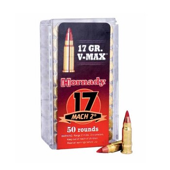 HORNADY 17 MACH 2 17gr V-MAX VARMINT EXPRESS 50ct