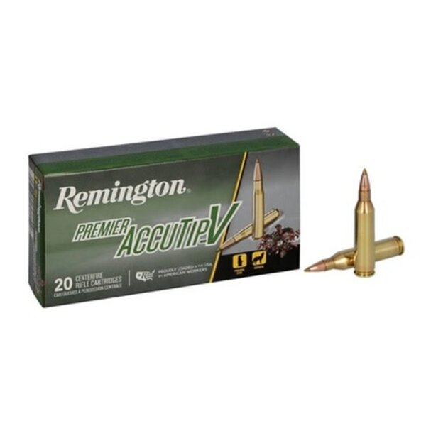 REMINGTON 22-250 50gr PREMIER ACCUTIP-V BT 20ct