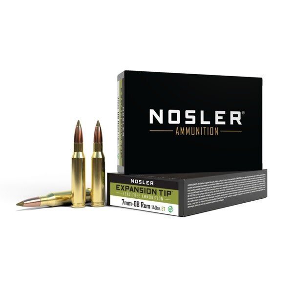 NOSLER 7mm-08 REM 140gr E-TIP 20ct
