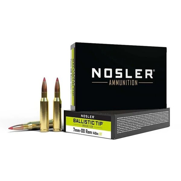 NOSLER 7MM-08 REM 140GR BT 20CT