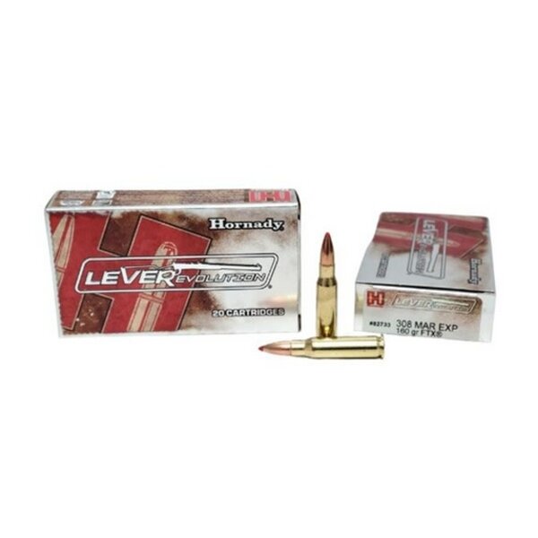HORNADY 308 Marlin Express 160gr FTX Leverevolution 20ct