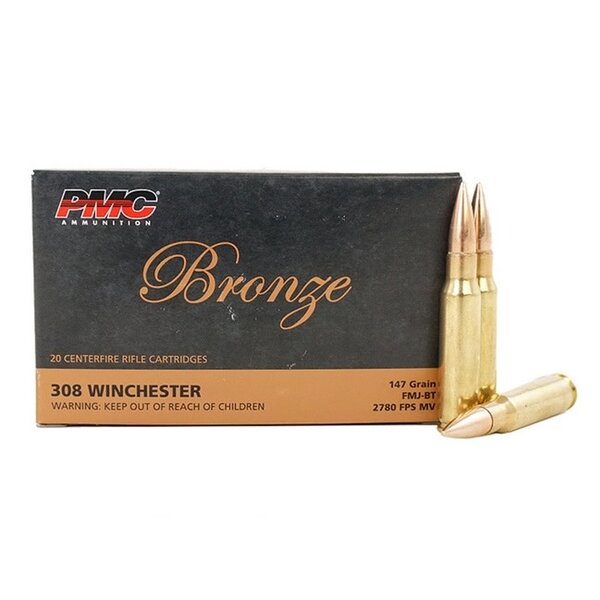 PMC 308 Win 147gr FMJ-BT 20ct