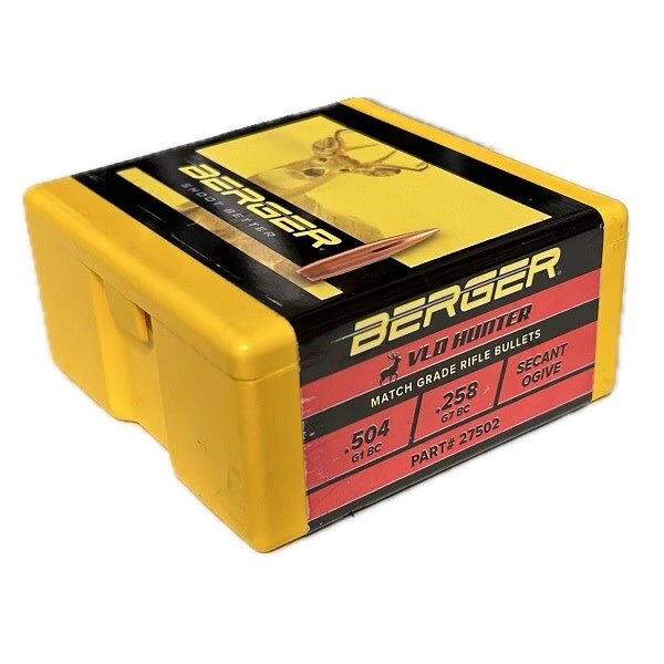BERGER BULLETS VLD HUNTING 100ct