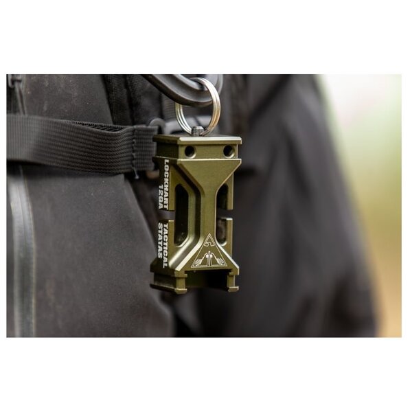 LOCKHART TACTICAL 12GA STATAS GEN 2 - Sentry Tactical Automatic Trip Alarm System - OD Green