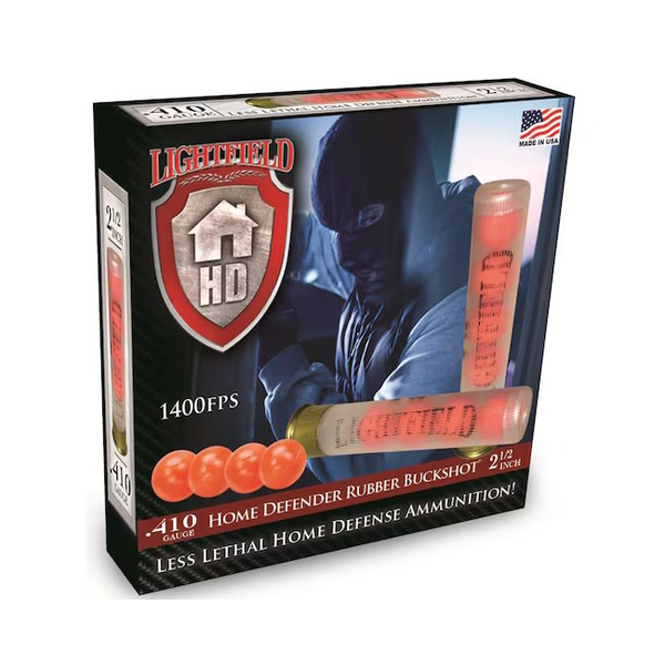 LIGHTFIELD WILDLIFE CONTROL 410ga 2-1/2" HOME DEFENDER BUCKSHOT 5 round