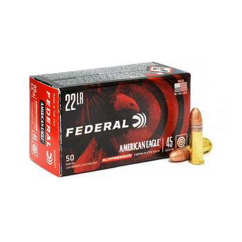 FEDERAL AE 22 LR SUPPRESSOR 45gr SUBSONIC 50ct