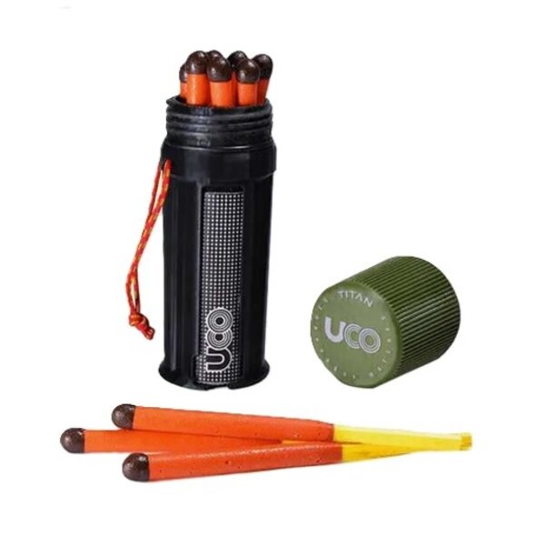 UCO GEAR TITAN STORMPROOF MATCH KIT 12 PACK