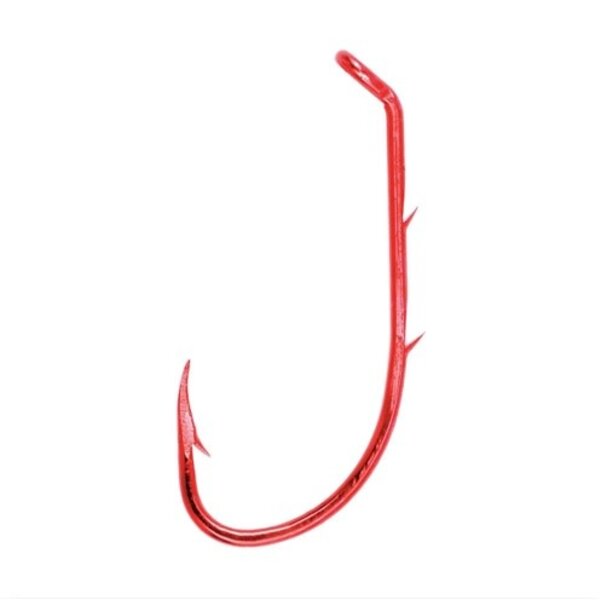 EAGLE CLAW Lazer Sharp Baitholder Hook Red