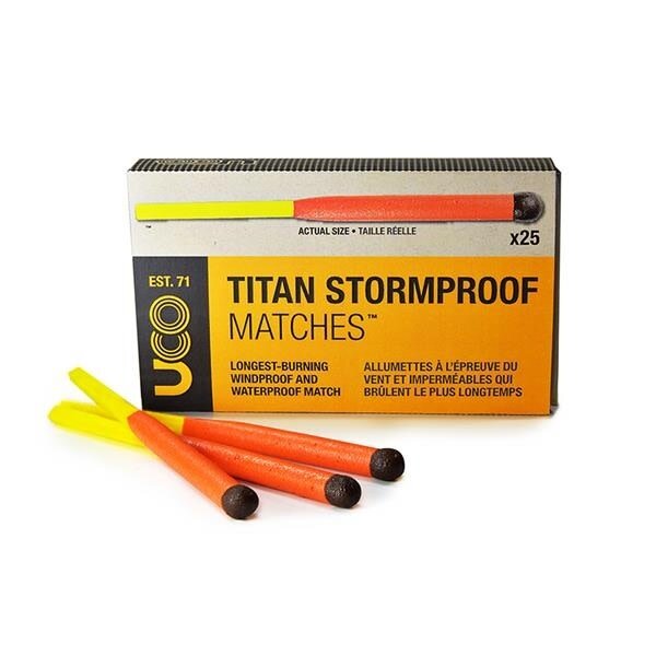 UCO GEAR TITAN STORMPROOF MATCHES 25ct