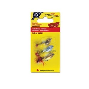 PANTHER MARTIN Mini Fly Treble Hook Deluxe 1/32oz 3 pack