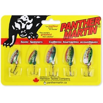 PANTHER MARTIN Amazing Sonic Spinners Holographic 5 pk