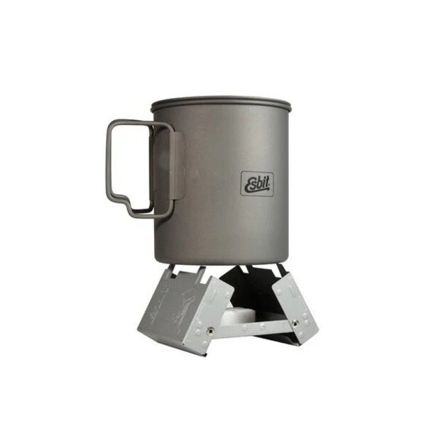 ESBIT POCKET STOVE w/Windshield Small 6pc Fuel x14g