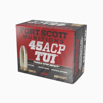 Fort Scott Munitions 45 ACP 180gr TUI 20ct