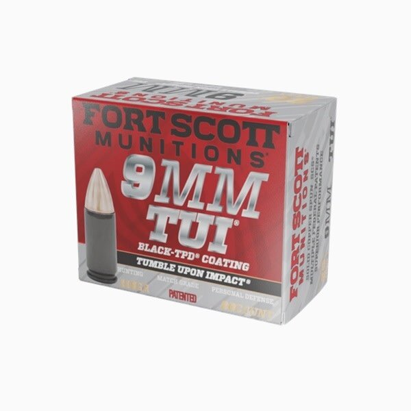 FORT SCOTT MUNITIONS 9mm LUGER 115gr TPD COATED TUI 20ct