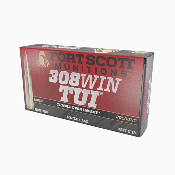 FORT SCOTT MUNITIONS 308 Win TUI 168gr 20ct