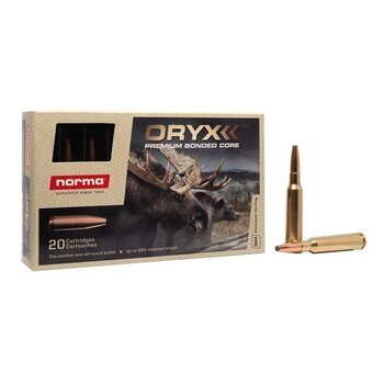 NORMA 6.5x55 156gr ORYX BONDED 20ct