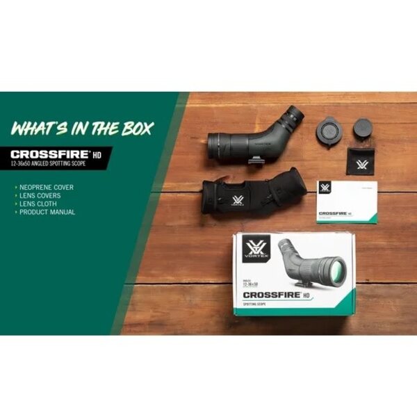 VORTEX Crossfire HD 12-36x50 Spotting Scope