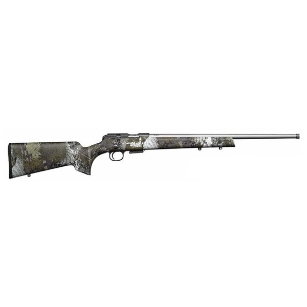CZ 457 STAINLESS 22 LR CAMO 5rd 20"