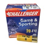 CHALLENGER 20ga 2-3/4" 1oz MAGNUM #6 GAME & SPORTING 25ct