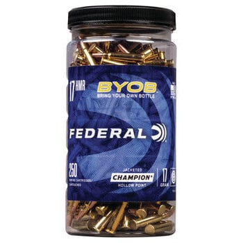 FEDERAL 17 HMR BYOB 17gr JHP 250ct
