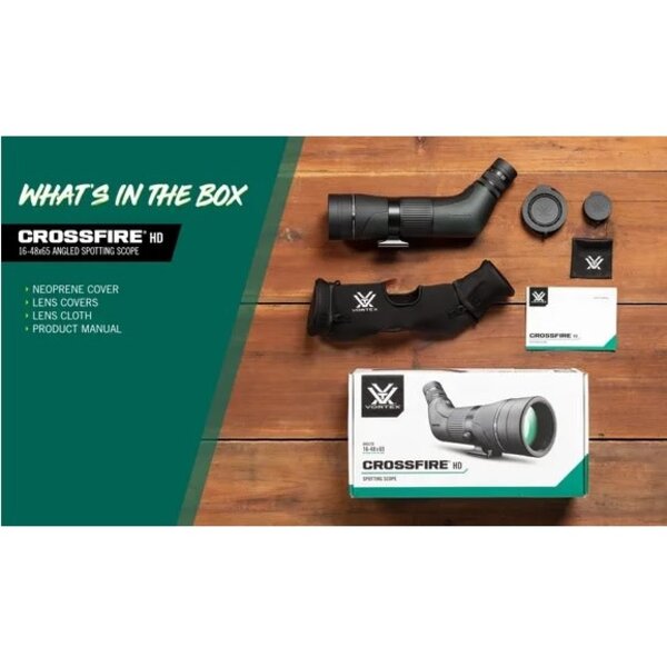 VORTEX Crossfire HD 16-48x65 Spotting Scope