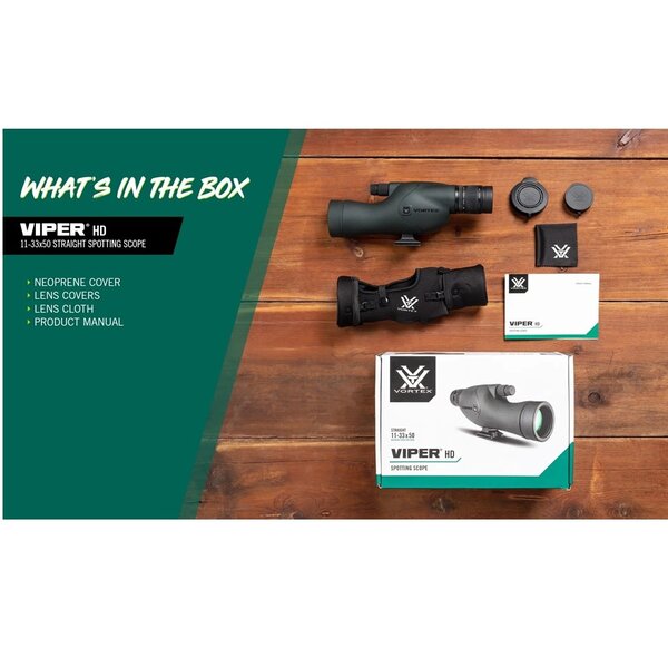VORTEX Viper HD 11-33x50 Spotting Scope