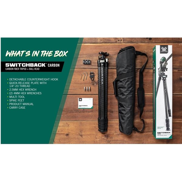 VORTEX Switchback Carbon Tripod