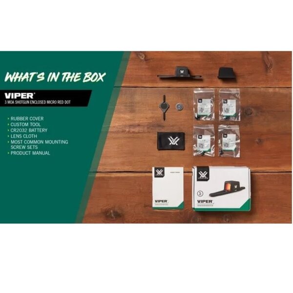 VORTEX Viper Shotgun Enclosed Micro Red Dot