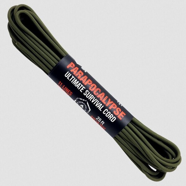 ATWOOD ROPE 25' Parapocalypse 625lbs Test