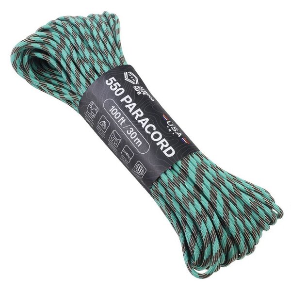 ATWOOD ROPE 550 100' PARACORD Jaguar