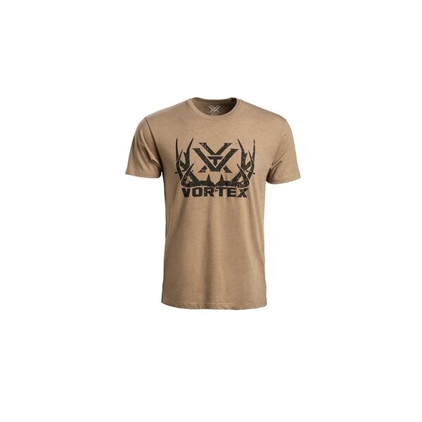 VORTEX Full-Tine T-Shirt Coyote Heather