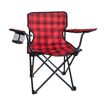 KUMA OUTDOOR GEAR Cub Junior Chair - Red/Black Plaid