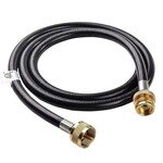 KUMA OUTDOOR GEAR 5' EXTENSION HOSE FROM CYLINDER Black